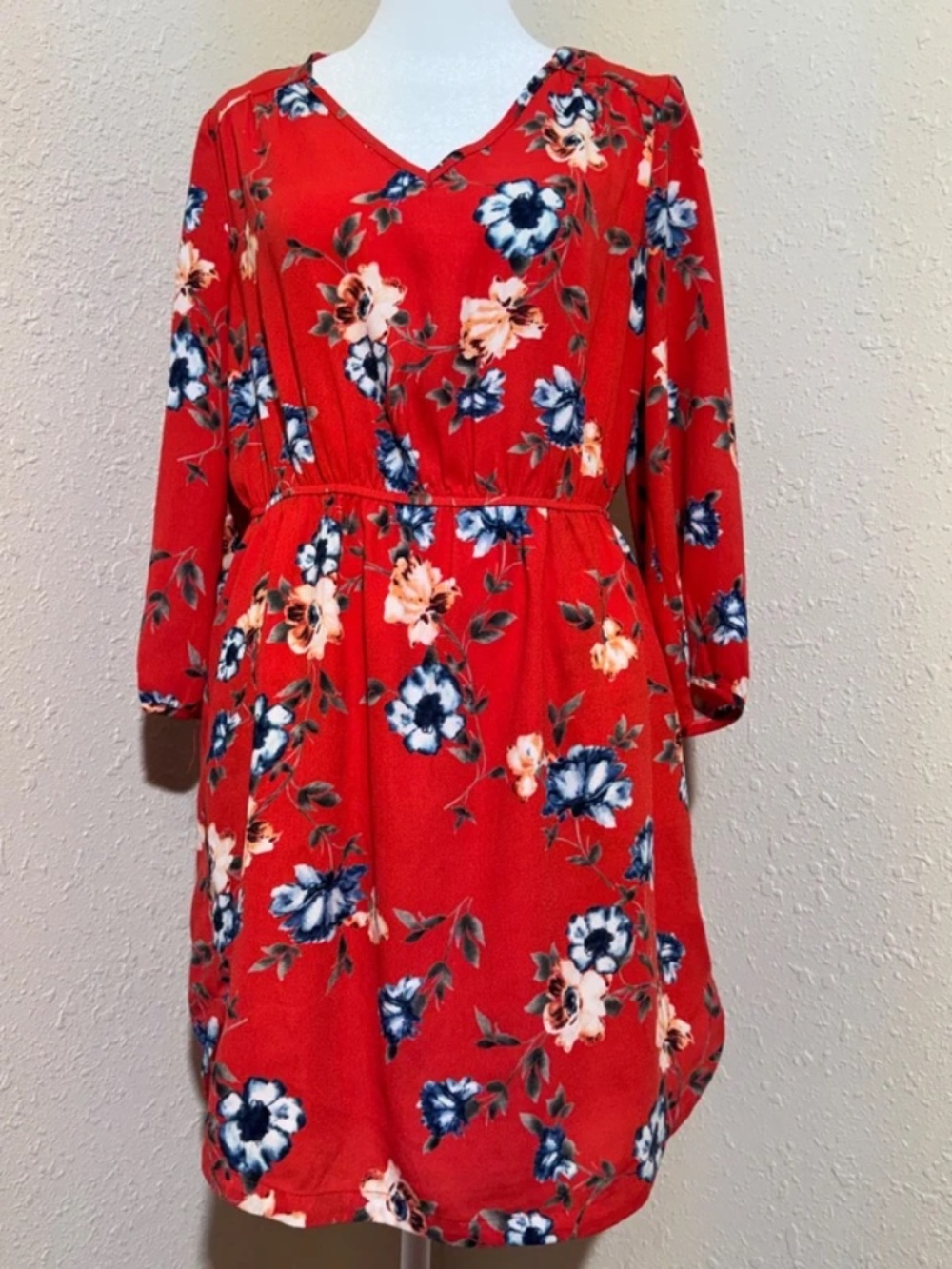 Skies Are Blue Floral Dress – Size M